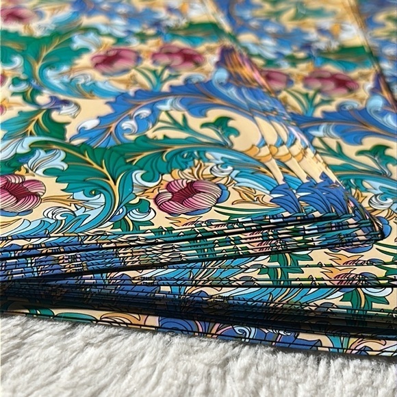 6” x 9” Poly Mailers Floral Paisley print poly mailers- 40 self sealing mailers - Picture 6 of 11